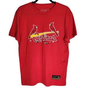 MLB St. Louis Cardinals Baseball Mens Logo T-Shirt Size Medium